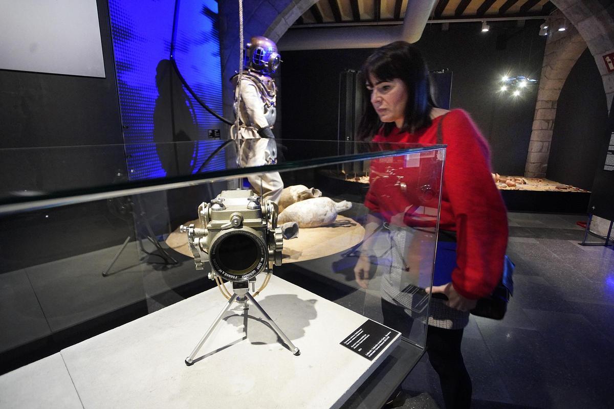 L'exposició 'Naufragis. Arqueologia submergida' s'endinsa en el món de l'arqueologia subaquàtica
