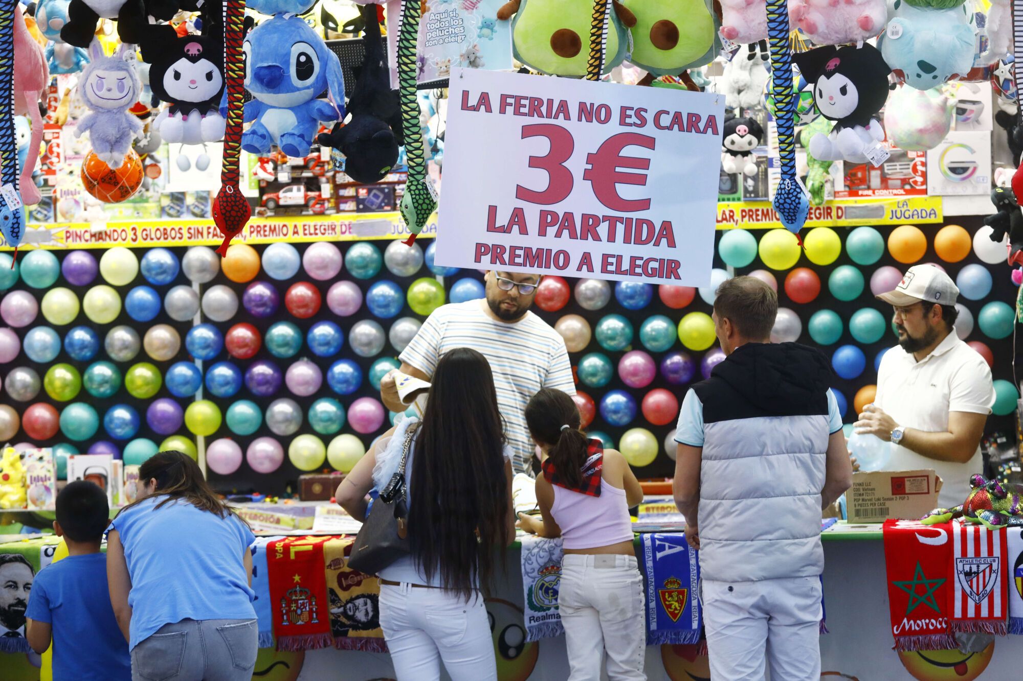 Las ferias, una parada obligatoria en las Fiestas del Pilar
