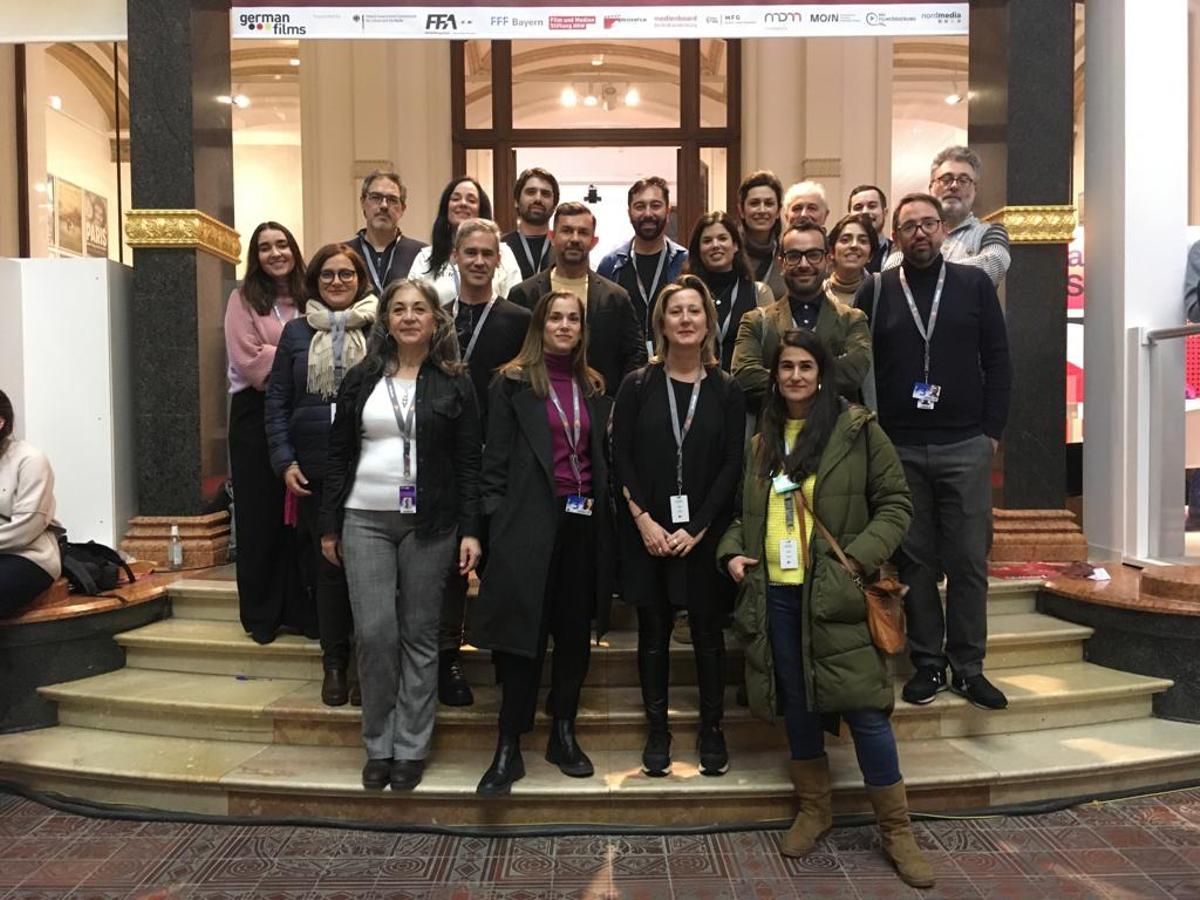 La delegación valenciana en la Berlinale.