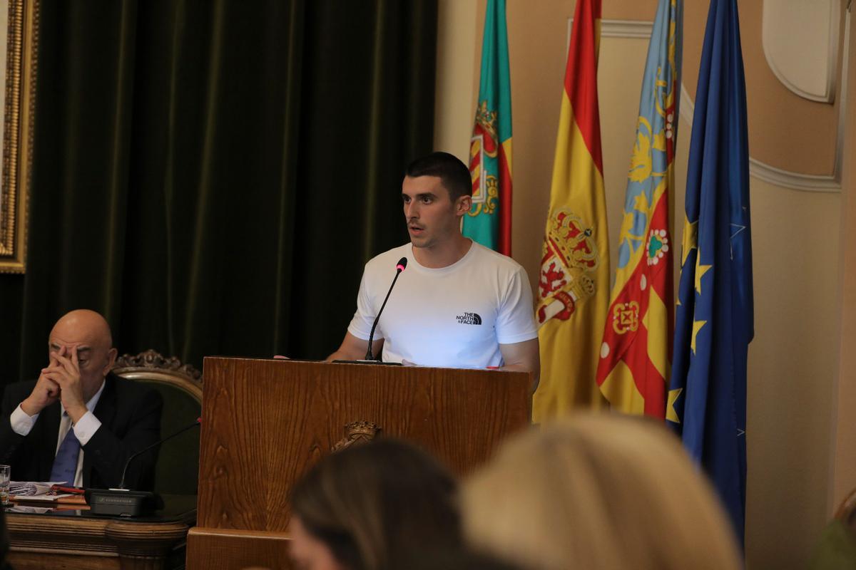 Jorge Ribes, concejal socialista del Ayuntamiento de Castelló.