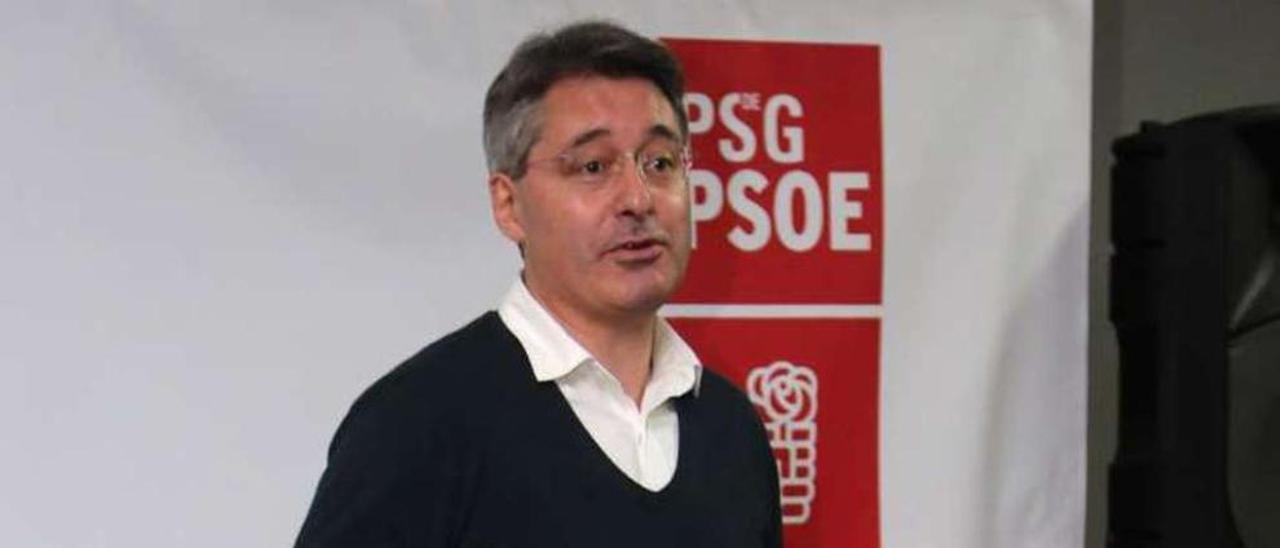 José Antonio Cacabelos Rico, alcaldable del PSdeG-PSOE. // Muñiz