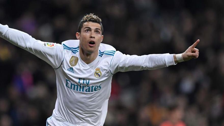 El jugador luso del Real Madrid Cristiano Ronaldo.