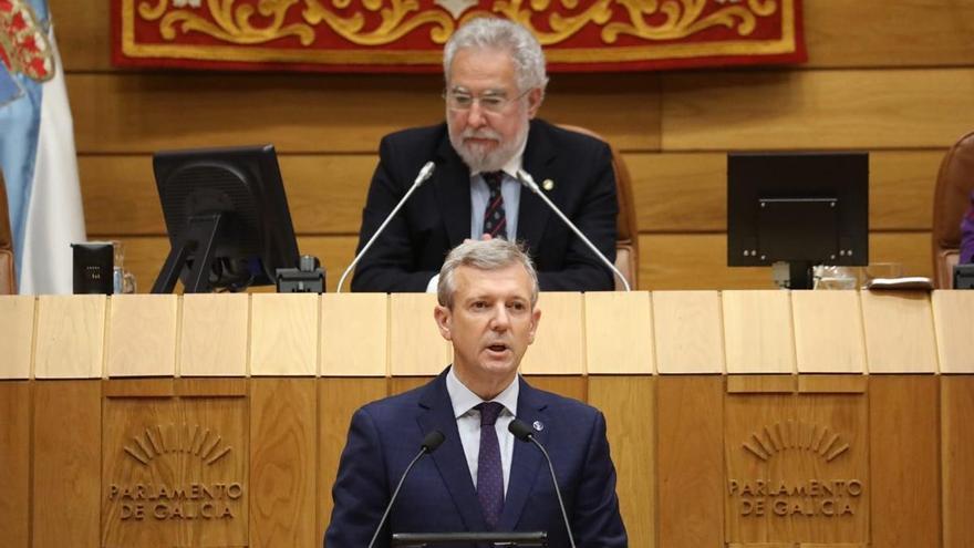 Jornada final del debate de investidura de Alfonso Rueda en el Parlamento de Galicia