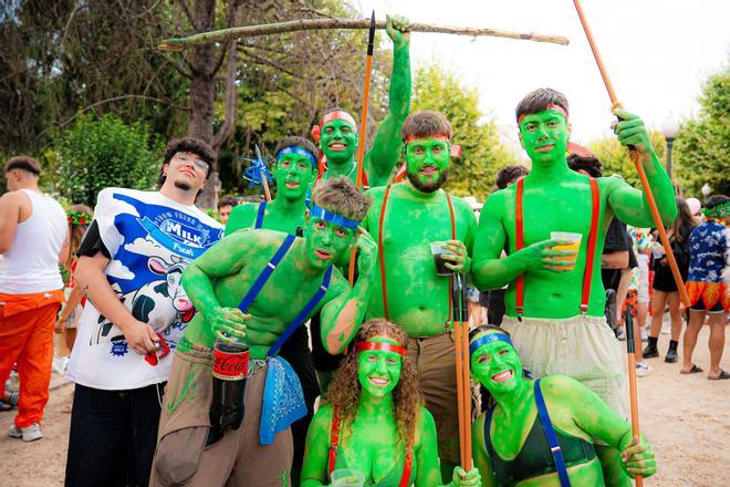 Redondela se convirtió en el epicentro festivo de la comarca en pleno agosto con la celebración de su emblemático Entroido de Verán