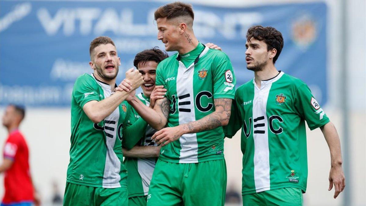 El Cornellà será uno de los equipos que disputen los Playoff de ascenso a Segunda División