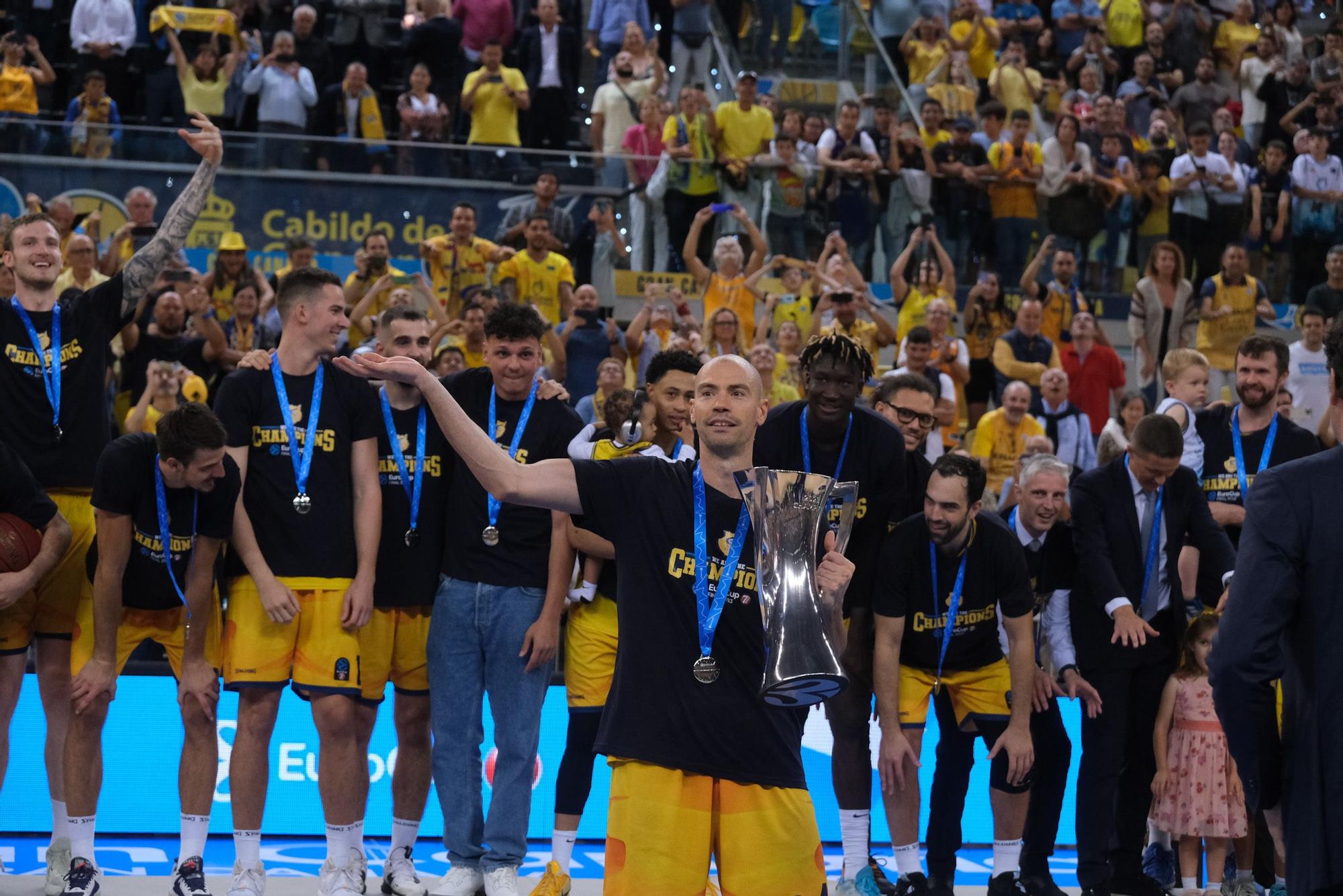 FINAL EUROCUP: CB Gran Canaria 71 -  67 Turk Telecom