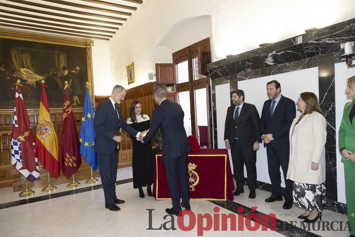 Visita de los reyes de España a Caravaca (Ayuntamiento)