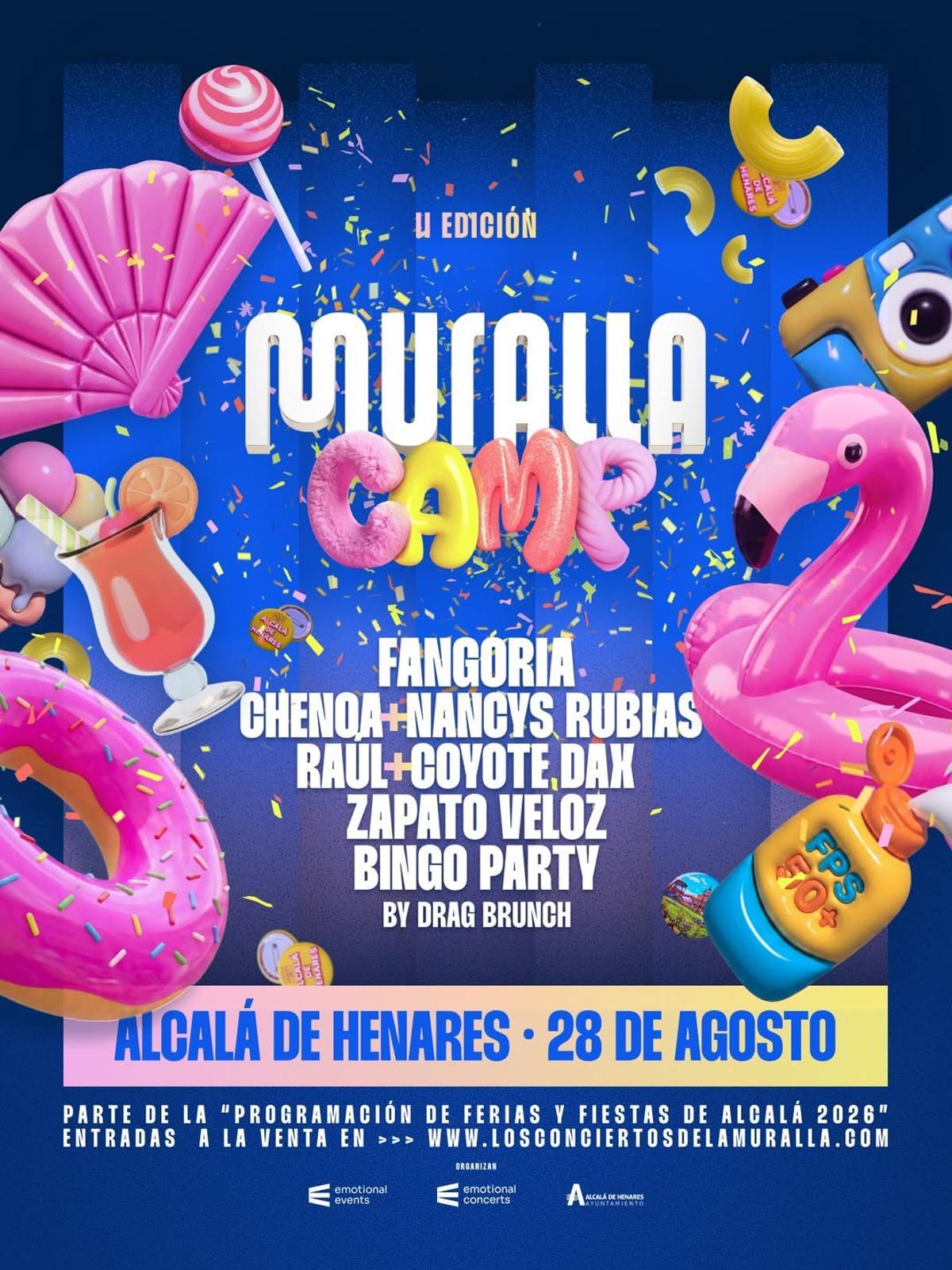Cartel festival Muralla Camp