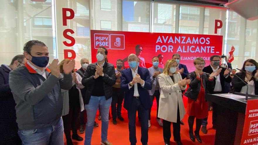 Alejandro Soler oficializa su candidatura a la secretaría provincial del PSOE y la alianza con Alfaro