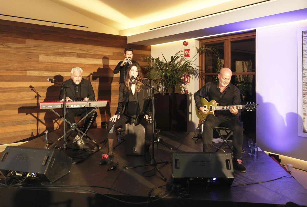 El grupo Lost in Translation durante su actuación en la gala.