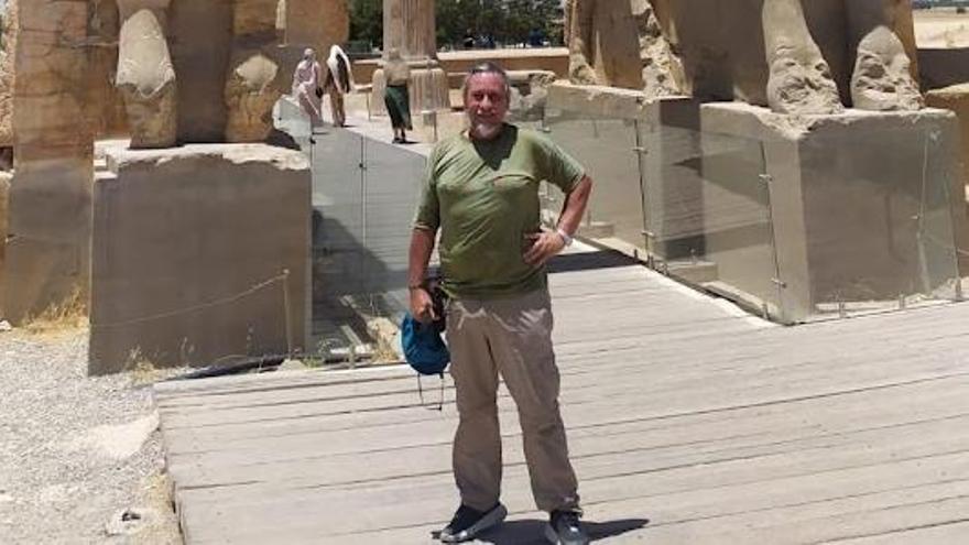 El pontevedrés Foni Díaz pide a las autoridades «una solución» tras cuatro días atrapado en Irán
