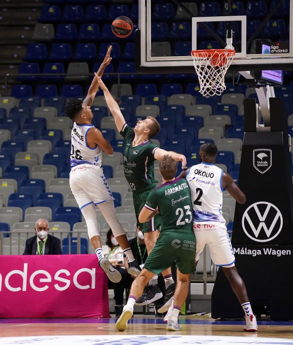 Partido de la Liga Endesa entre el Acunsa Gipuzkoa Basket y el Unicaja.
