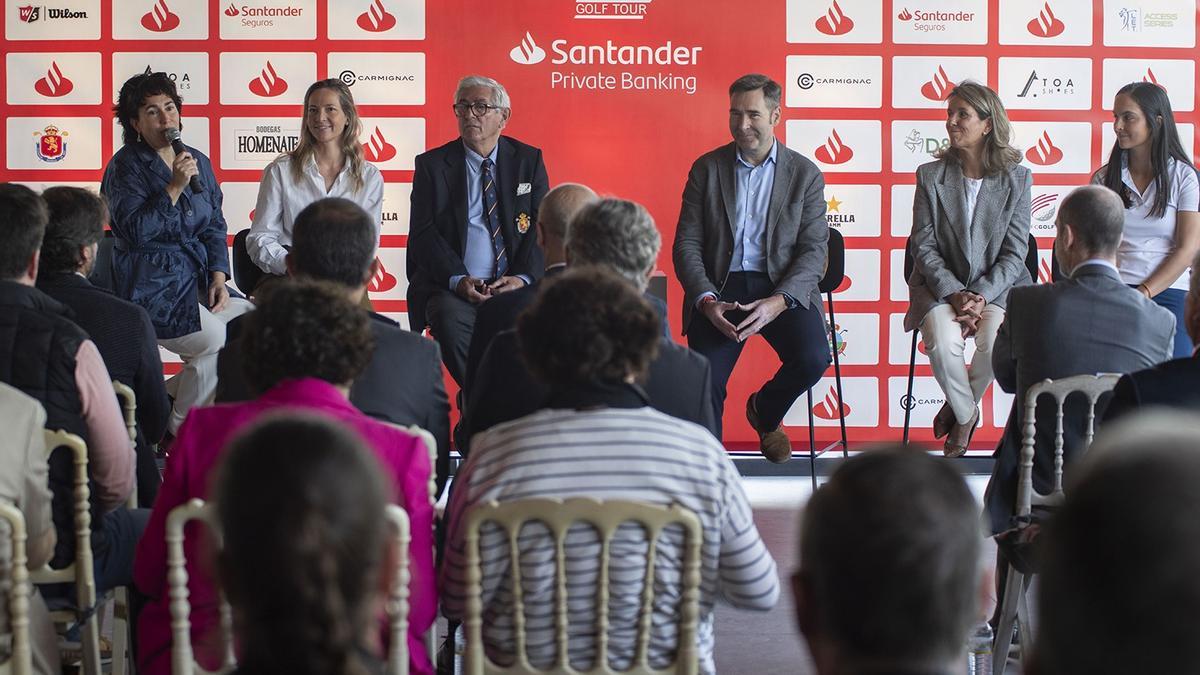 El Santander Golf Tour presenta su calendario 2024.
