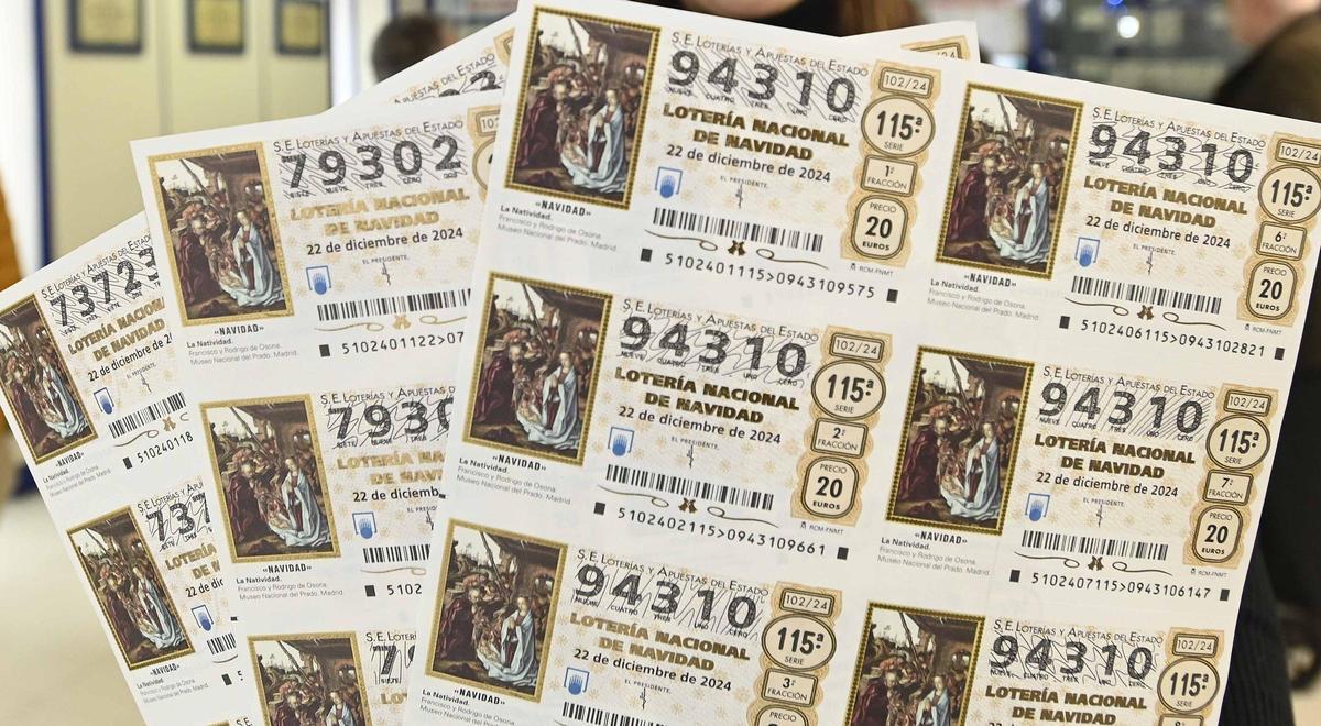 La costumbre de compartir lotería, como la del sorteo de Navidad, está muy extendida.