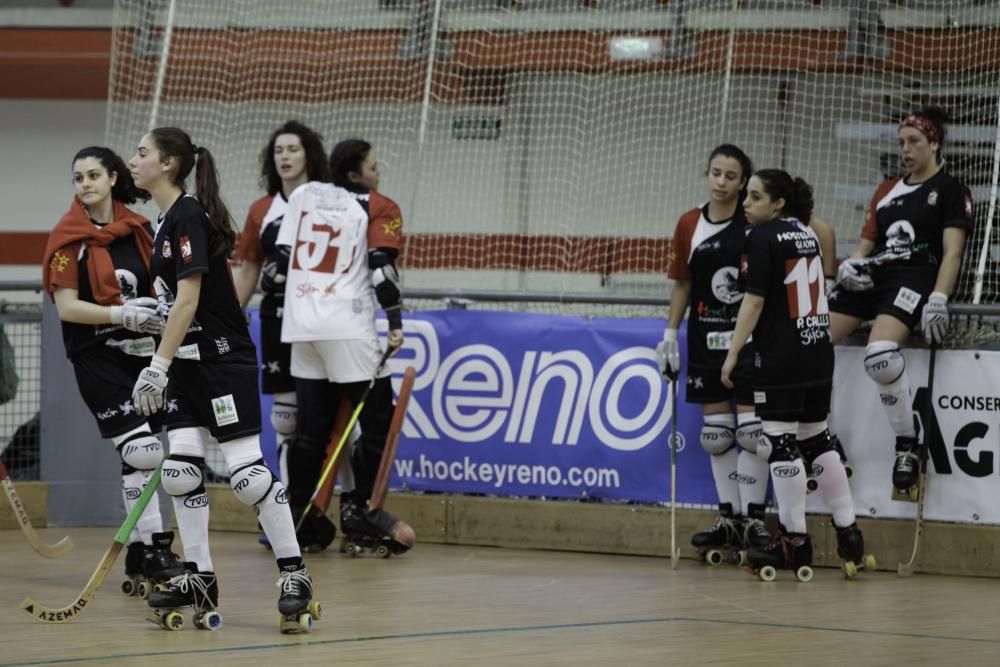 Final de la Copa de Europa de hockey en el Palacio de Deportes de La Guía.