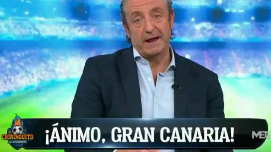 Pedrerol pide llenar el Estadio de Gran Canaria para apoyar a los afectados por el incendio