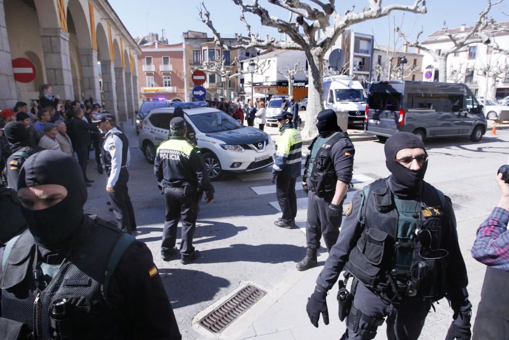 Operació contra el gihadisme a Santa Coloma de Farners