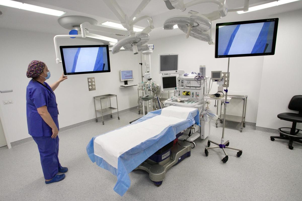 Instalaciones del Hospital de Día Oncohematológico del hosptiral Morales Meseguer de Murcia