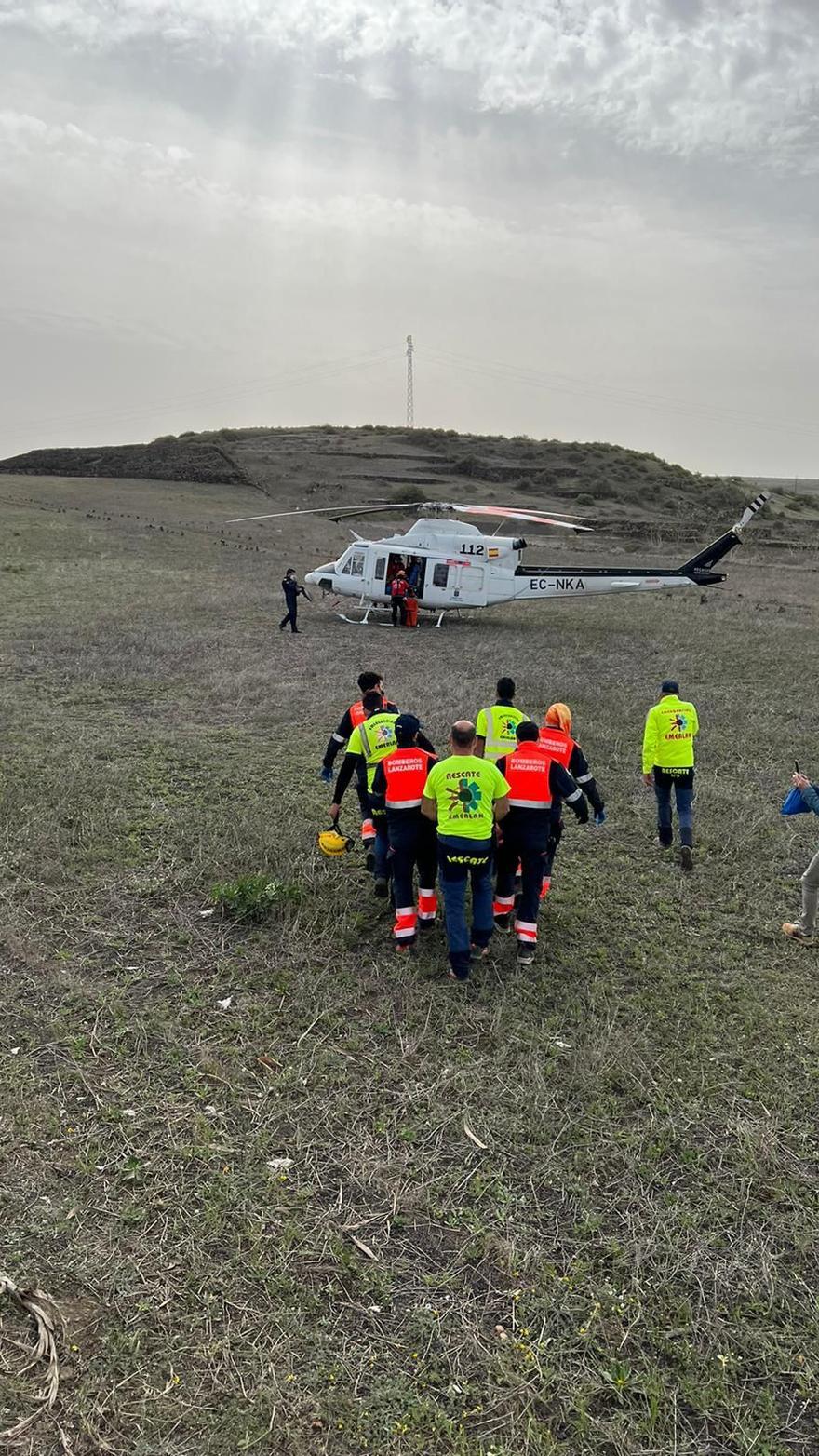 Aparece un hombre sin vida en la zona del Volcán de La Corona, en Lanzarote (08/02/2022)