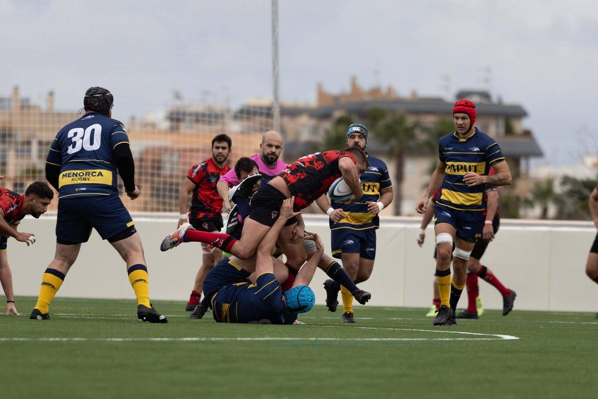 Primer partido en es Putxet: Ibiza Rugby-Menorca