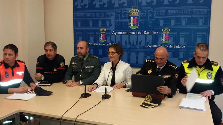 La presencia policial aumenta en Badajoz durante el carnaval por la alerta terrorista