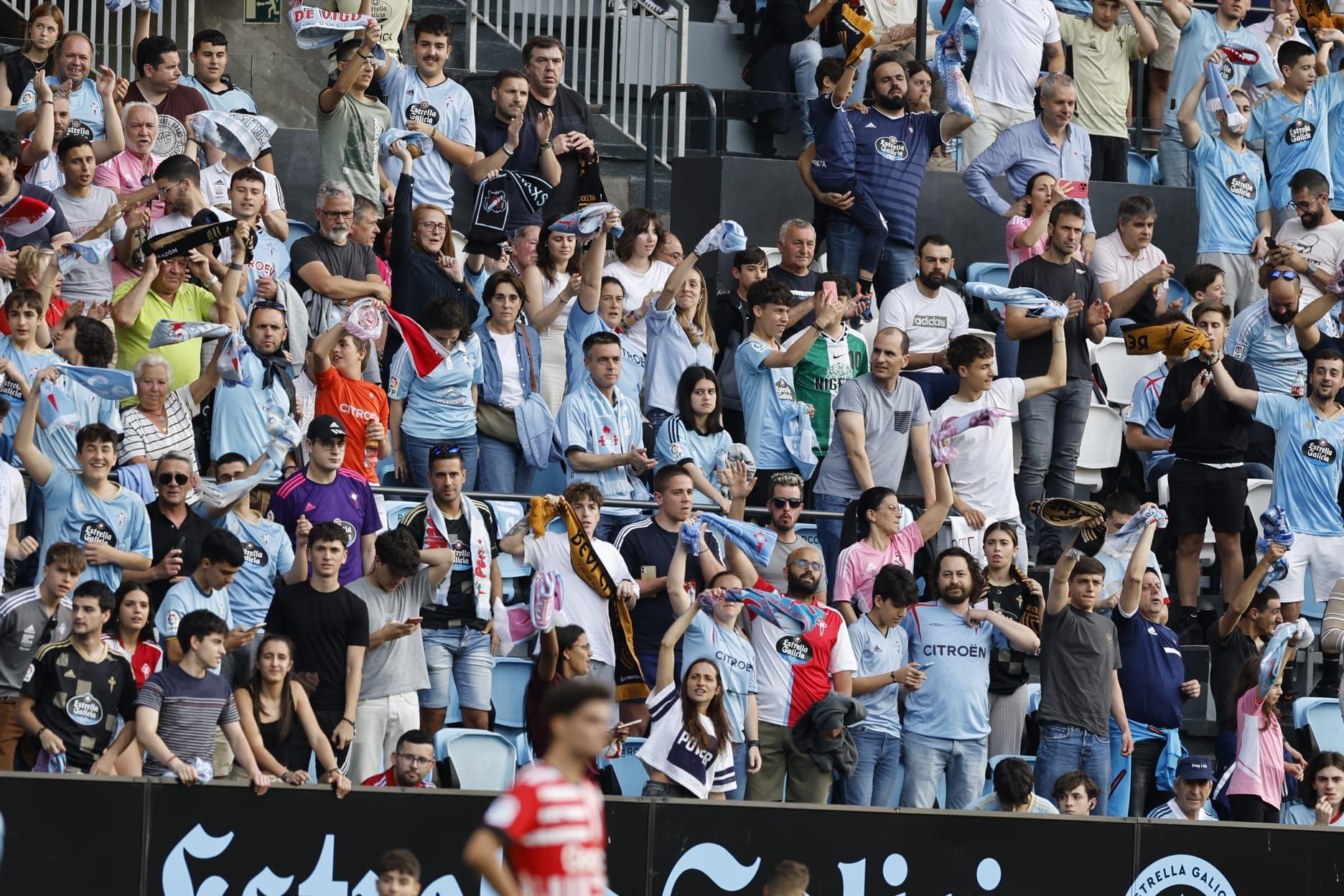 El Celta-Girona, en imágenes