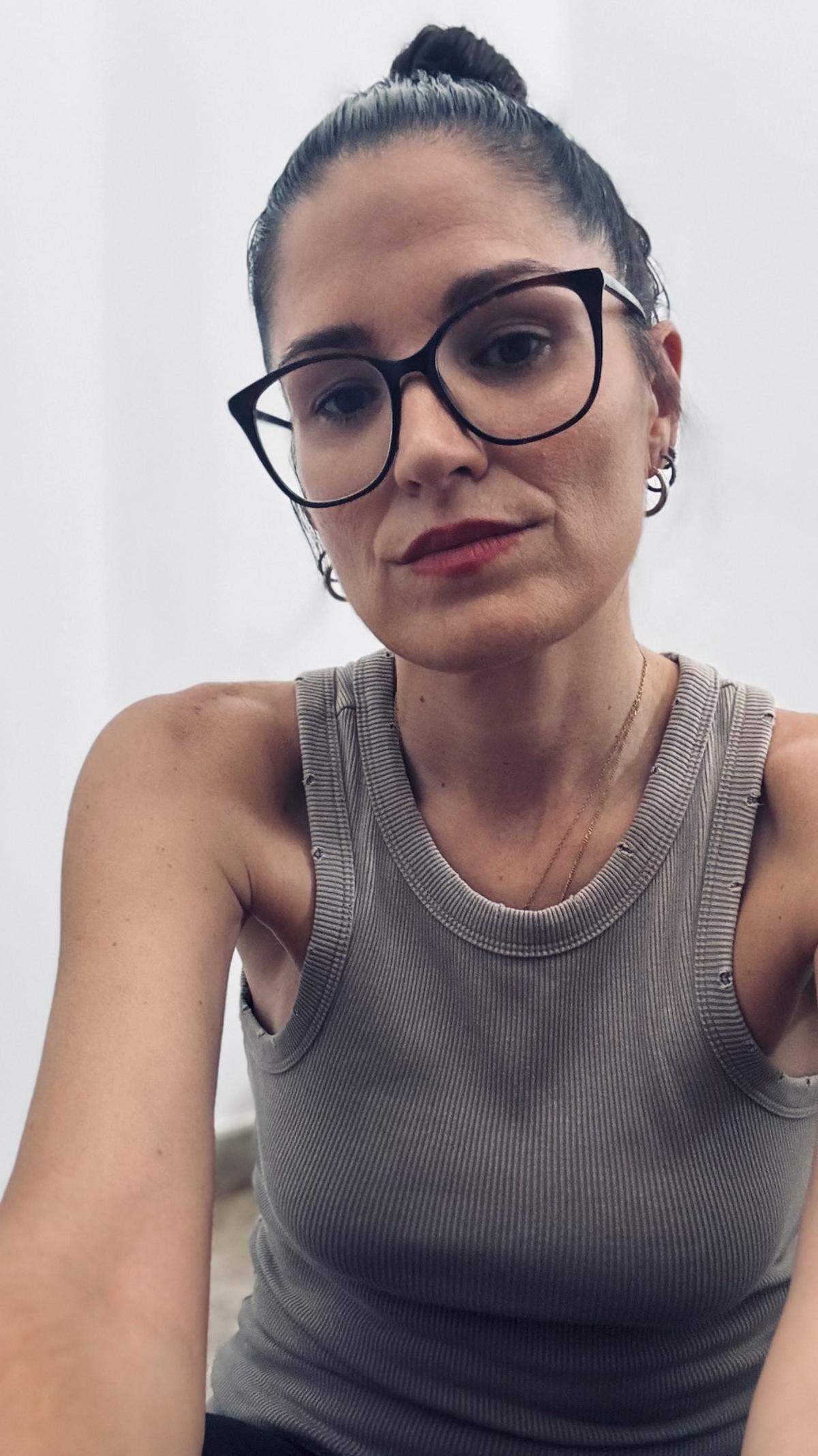 Isabel Sánchez, paciente de cáncer de mama