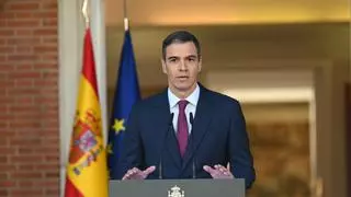 Última hora de Pedro Sánchez, en directo: "No informé a nadie de la carta, ni a mi mujer"