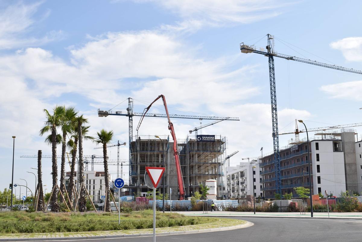 Obras de viviendas en la provincia de Sevilla