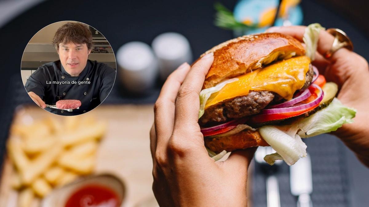 La recomanació del xef manresà Jordi Cruz a l'hora de cuinar hamburgueses