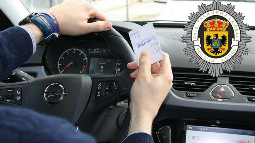 La policía local investiga a un joven por conducir sin tener puntos en el carné