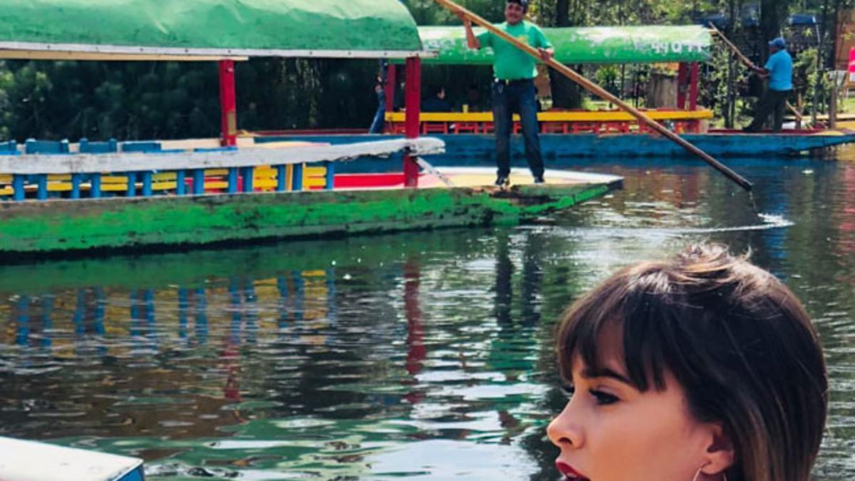 Aitana Ocaña en México con look de Asos