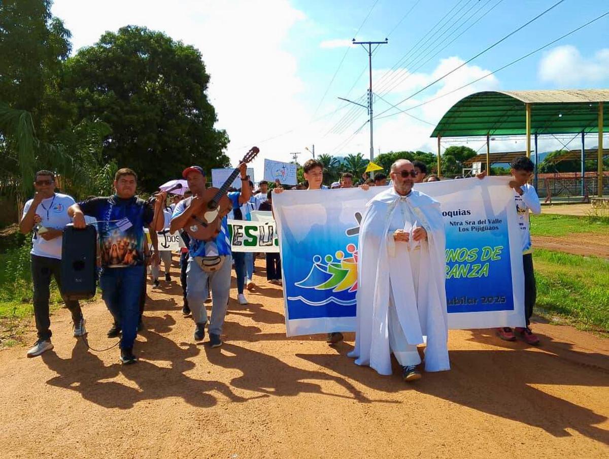 El sacerdote malagueño Juan Manuel Barreiro, en la misión diocesana de Caicara del Orinoco, en Venezuela.