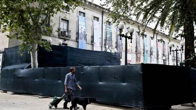 Urbanismo paraliza las obras del bar del Teatro Principal por dañar la fachada