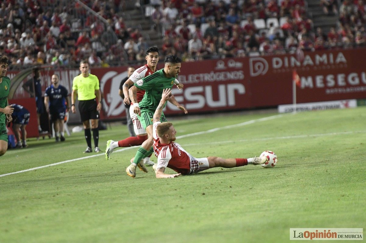 Así fue el encuentro del play off del Real Murcia y el Nástic en la lucha por el ascenso