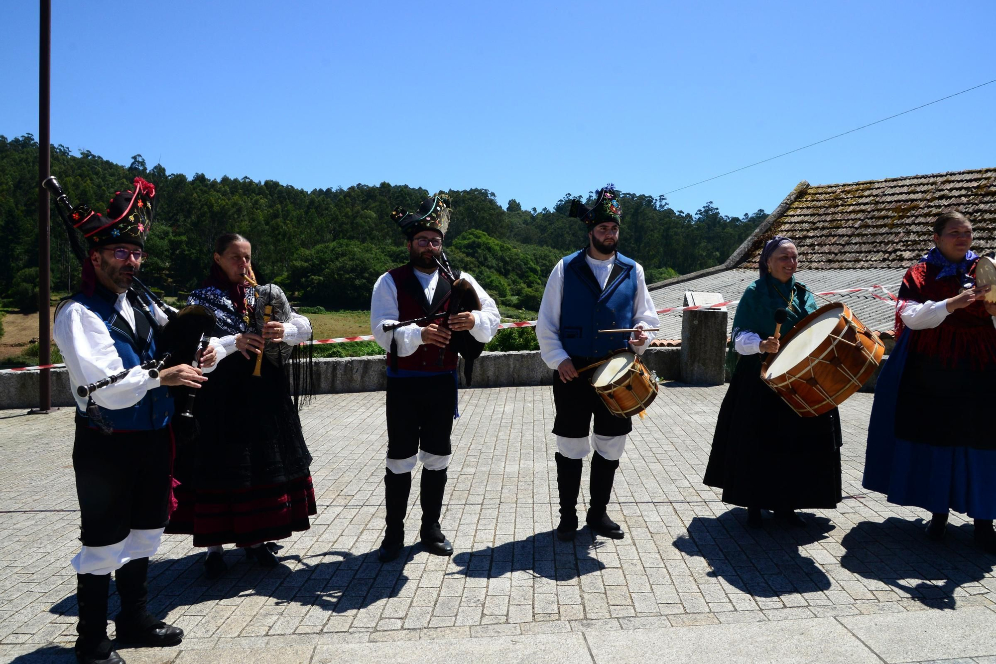 As celebracións do Día de Santiago en Ermelo, "berce do Morrazo"