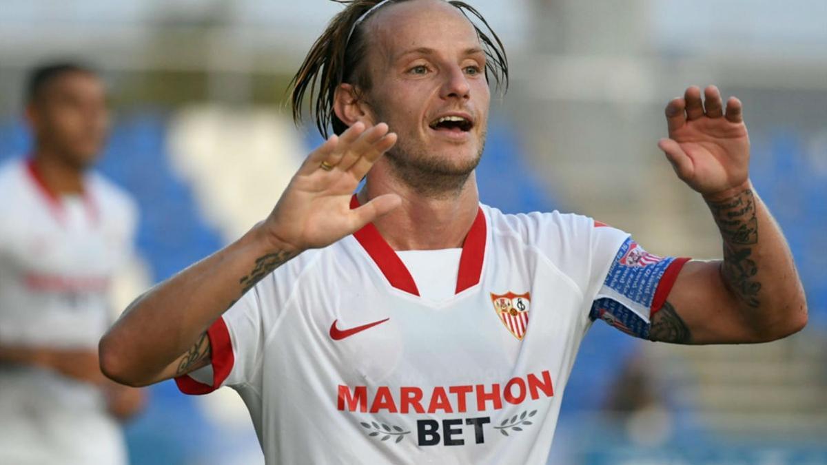 Rakitic marca su primer gol con el Sevilla ante el Levante