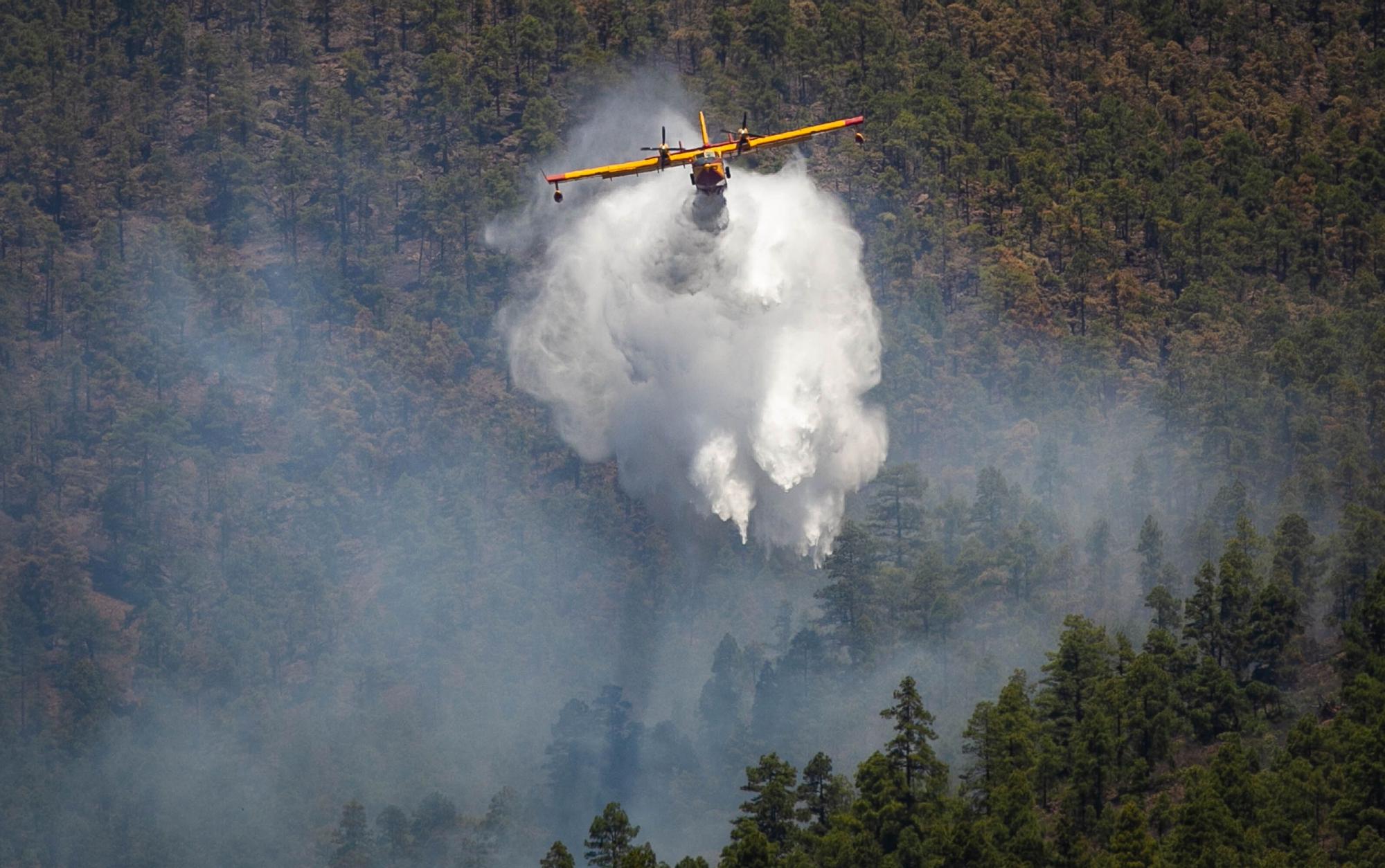 Incendio en Arico