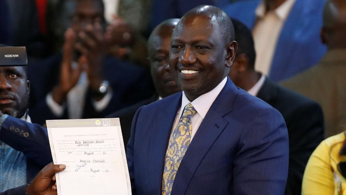 El vicepresidente de Kenia, William Ruto.