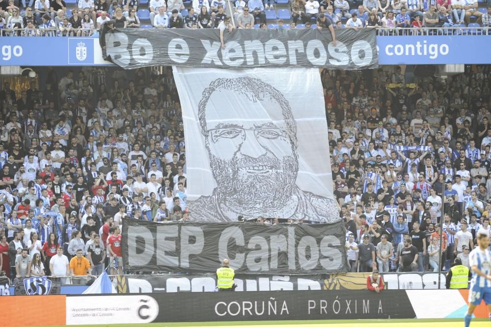 Día de las Peñas del Dépor 2019 en Riazor