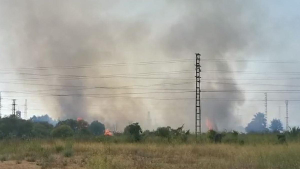 Incendio en Castelló