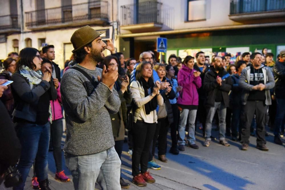 Marxa silenciosa contra l''atac feixista al poble