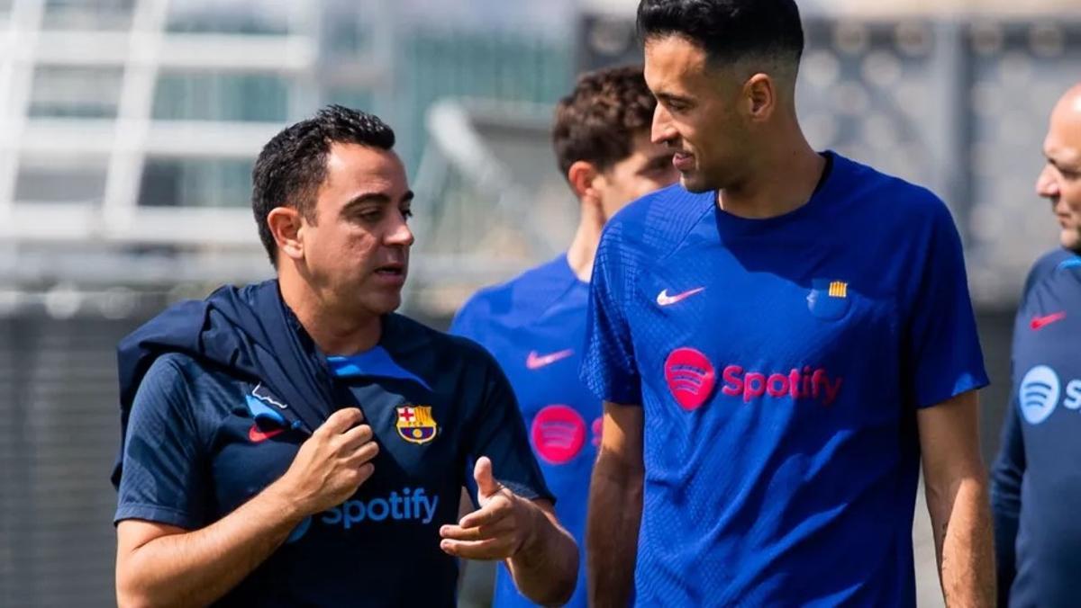 Xavi: «Necessitem un fitxatge ‘top’ per substituir Busquets»