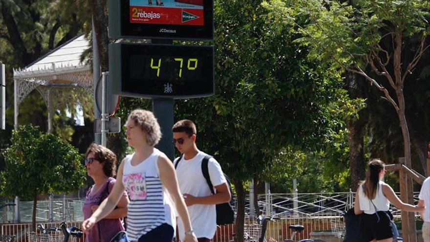 Agosto comienza bajo aviso naranja y con máximas de entre 40 y 42 grados