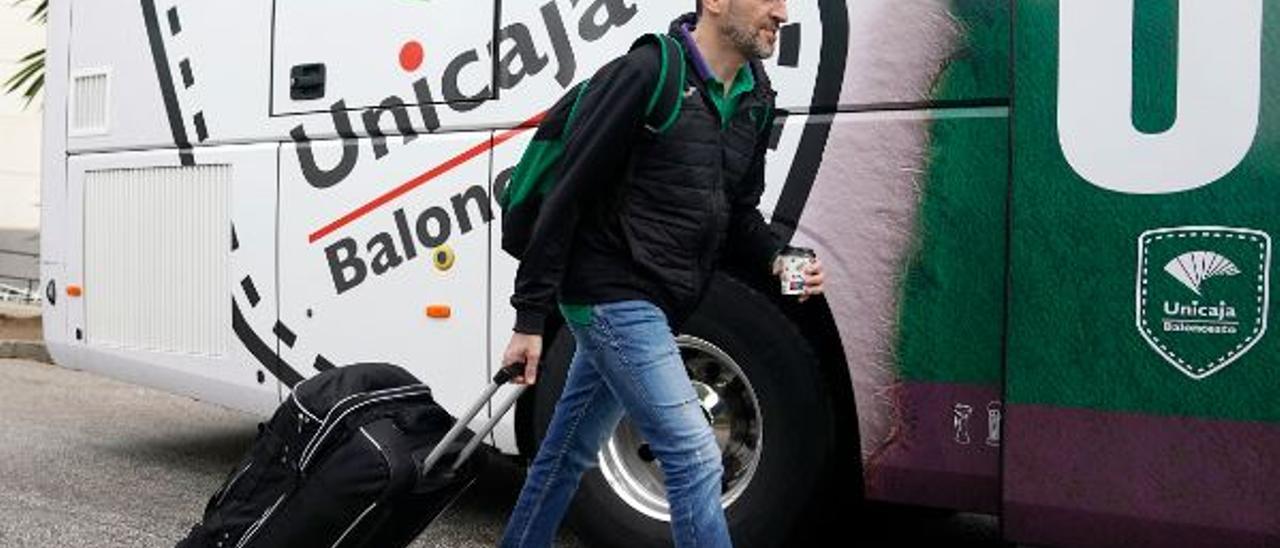 Ibon Navarro, antes de viajar a Fuenlabrada.