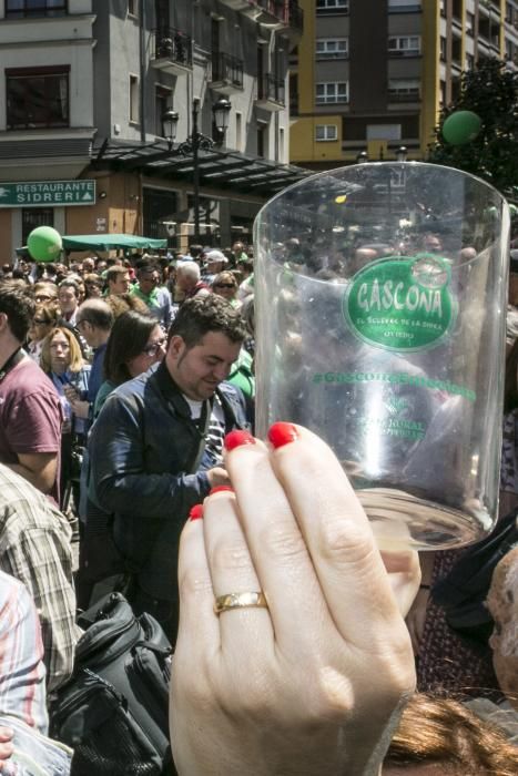 La Preba de la sidra en Gascona 2019