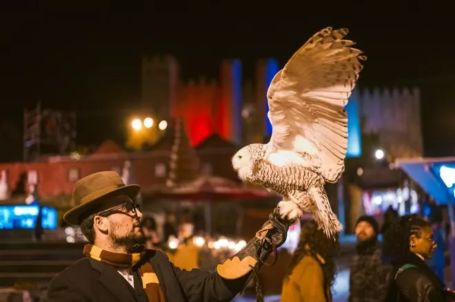 El universo Harry Potter se hace realidad en un parque de Navidad de Portugal