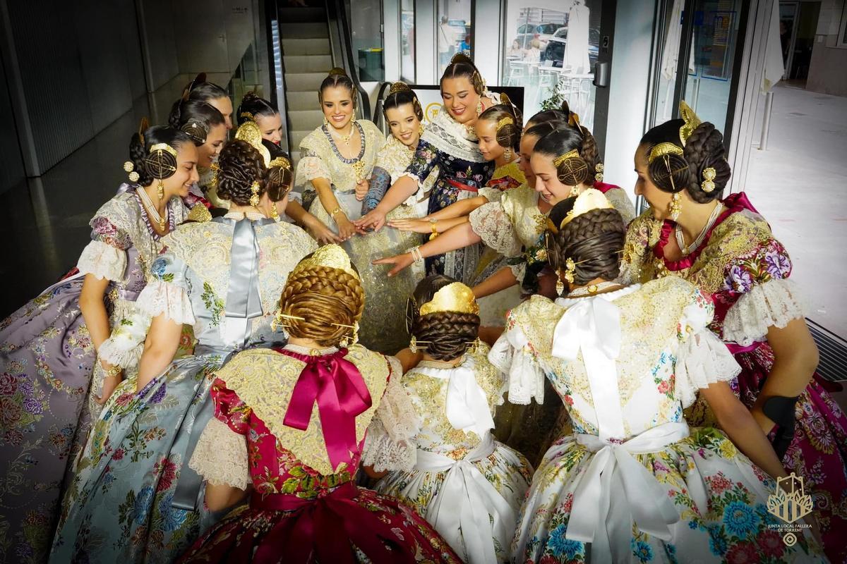 Las emociones a flor de piel de las falleras protagonizarán el acto completo