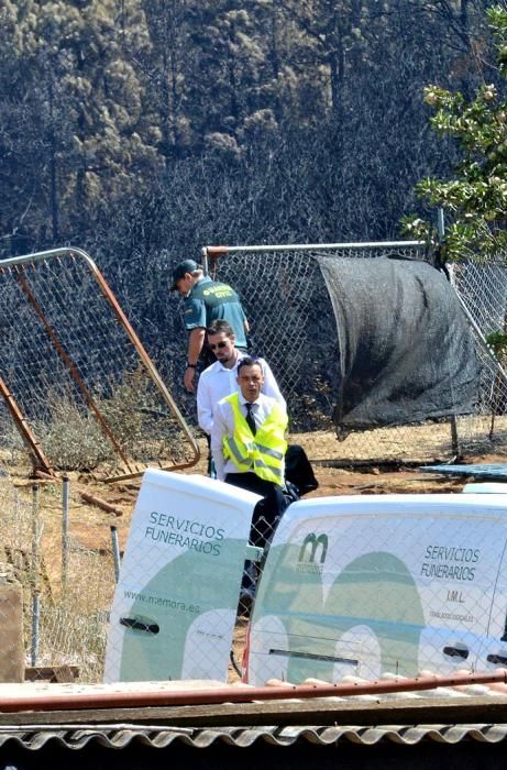 INCENDIO CUMBRE GRAN CANARIA FALLECIDA