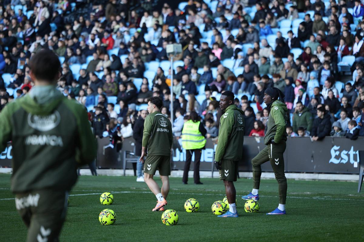 Un regalo de los 'Reyes Celestes': fiesta en el entreno a puertas abiertas en Balaídos
